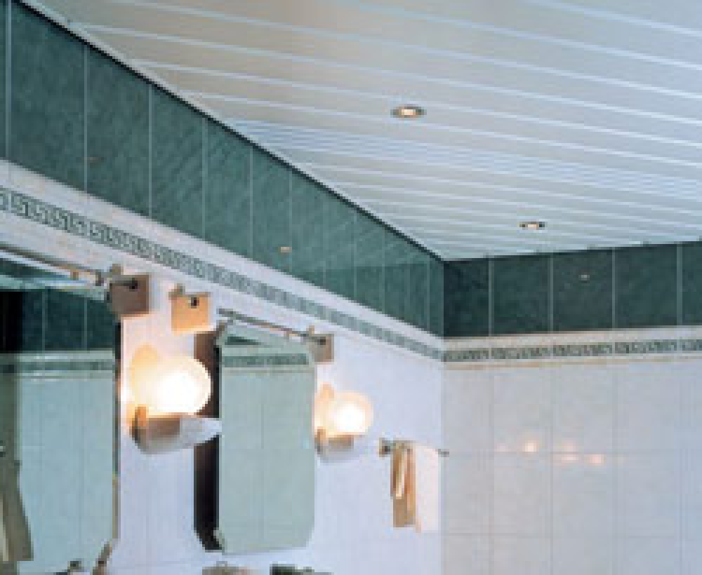 badkamer aluminium plafonds